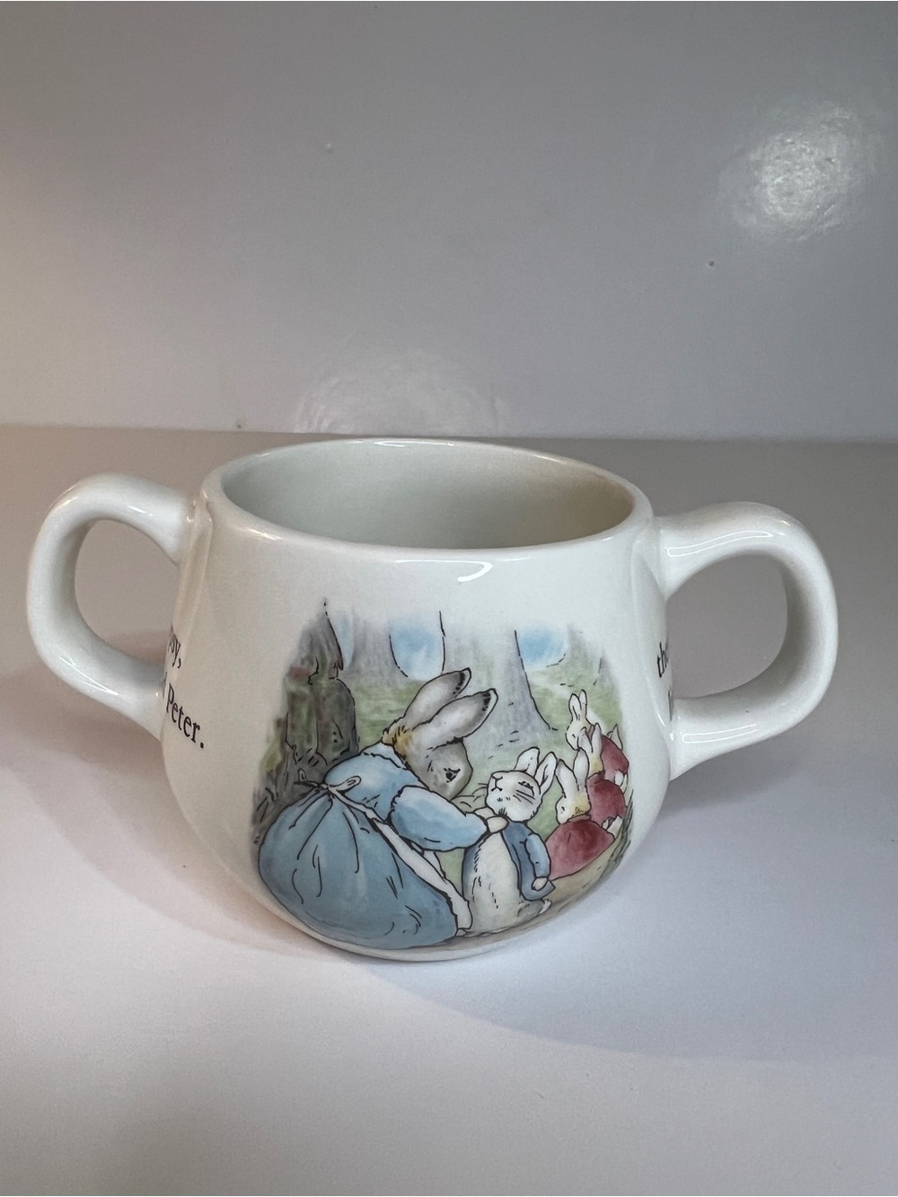 Wedgwood Peter Rabbit Two Handled Mug